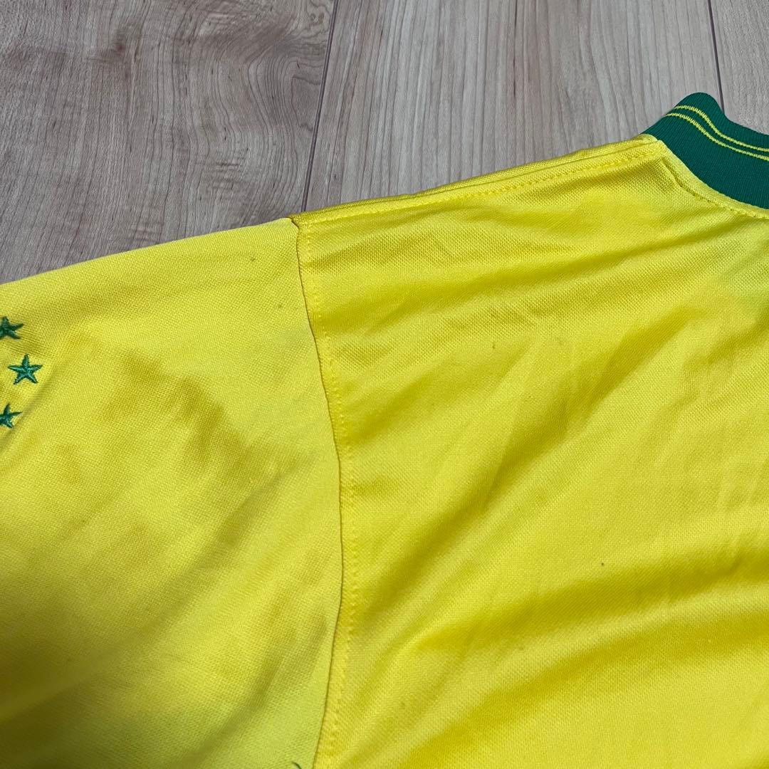 90s NIKE ナイキ　ブラジル代表　ユニフォーム　ゲームシャツ　M
