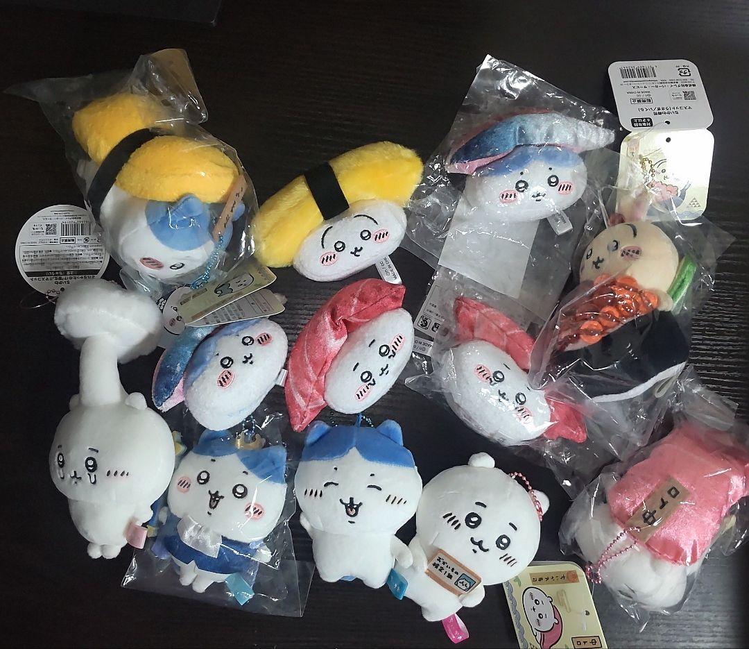 12個セットまとめ　ちいかわ寿司　エポス　生え変わりなハチワレ　寄生　バースディ