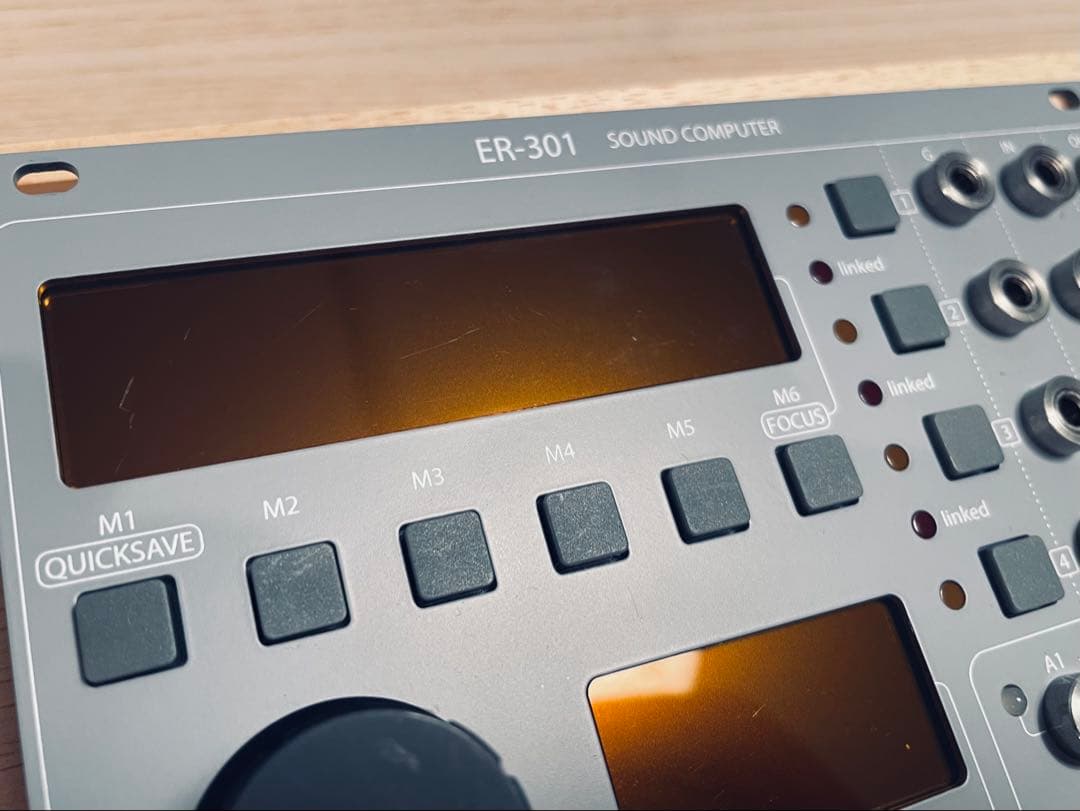 Orthogonal Devices ER-301 rev.10モジュラーシンセ