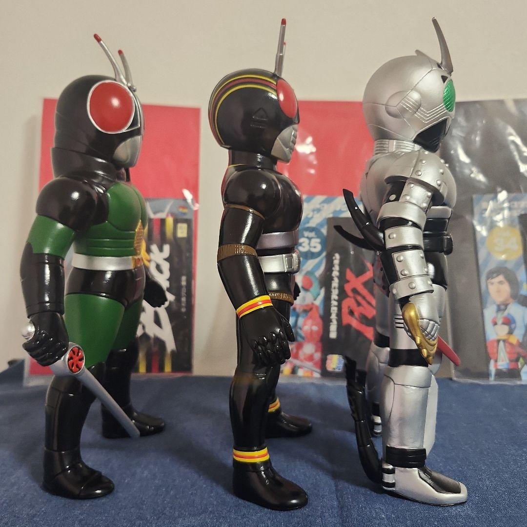 東映レトロソフビコレクション　　仮面ライダーブラック　RX シャドームーン