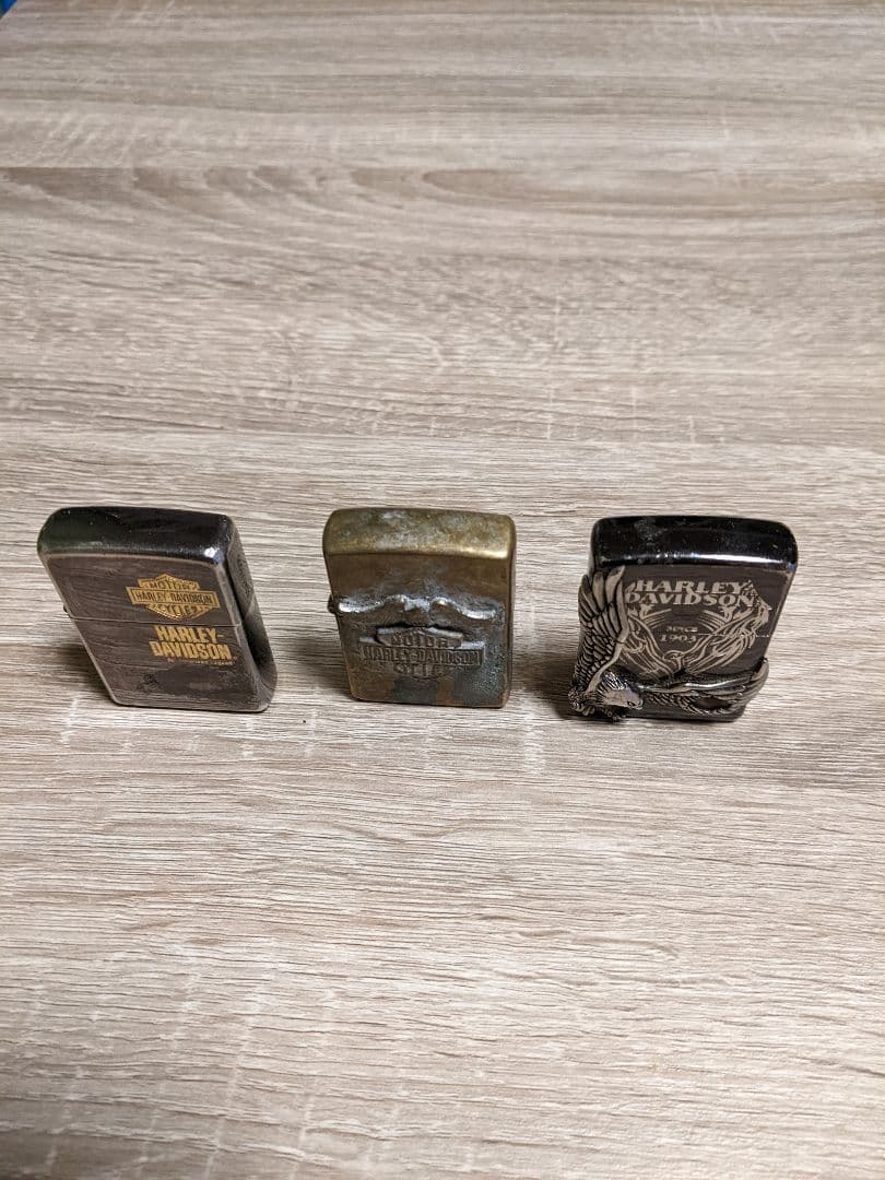 Harley-Davidson ジッポライター 3個セット