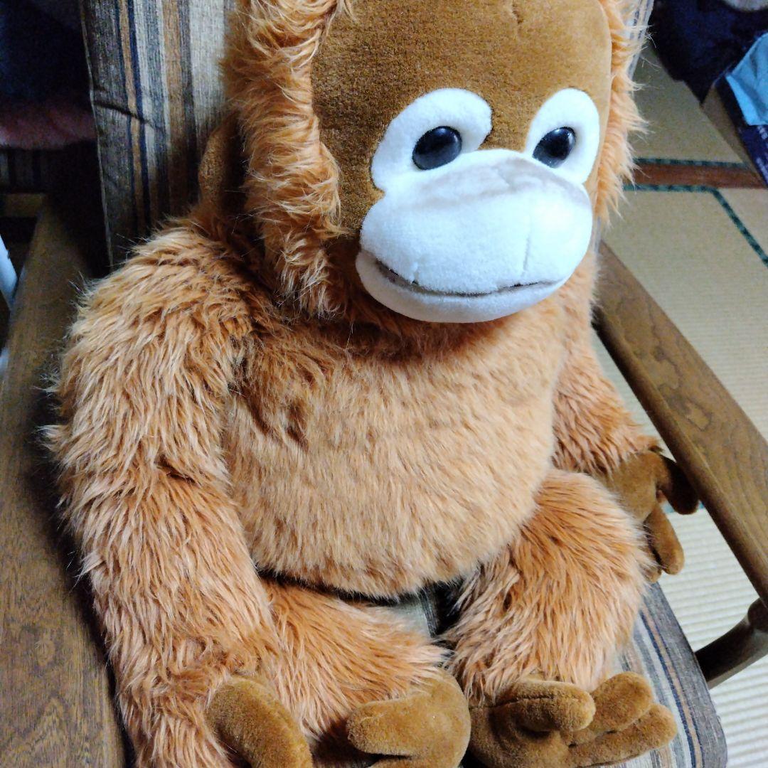 NAKAJIMA オランウータンぬいぐるみ　大サイズ　日本製