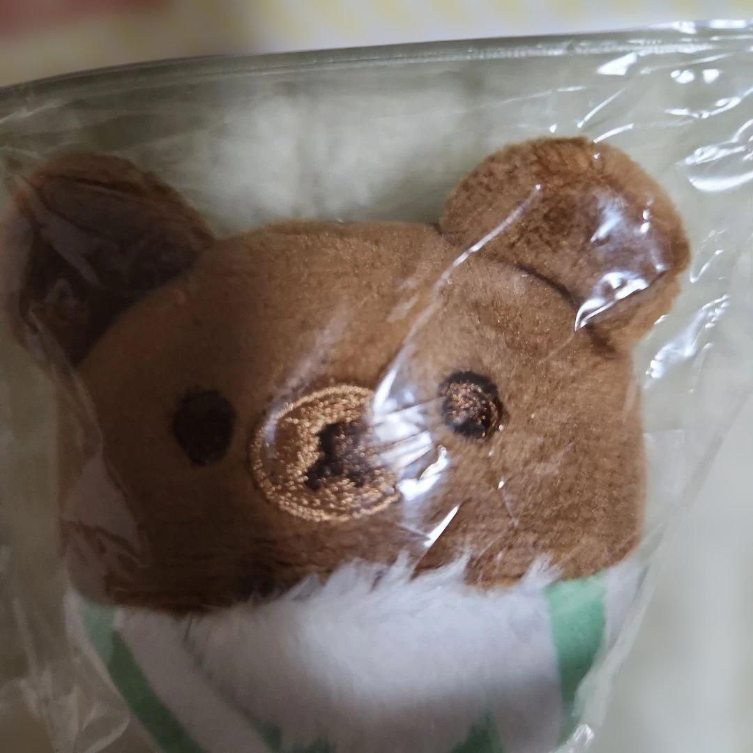 リラックマ 　コラボ　てのりぬいぐるみ(チャイロイコグマ)タワレコ