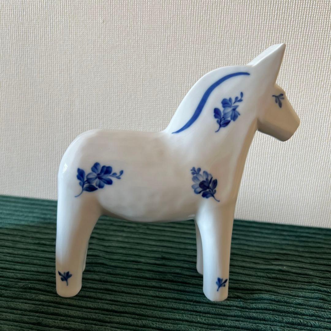 【希少】ロイヤルコペンハーゲン　馬の置物　美品　ダーラナホース