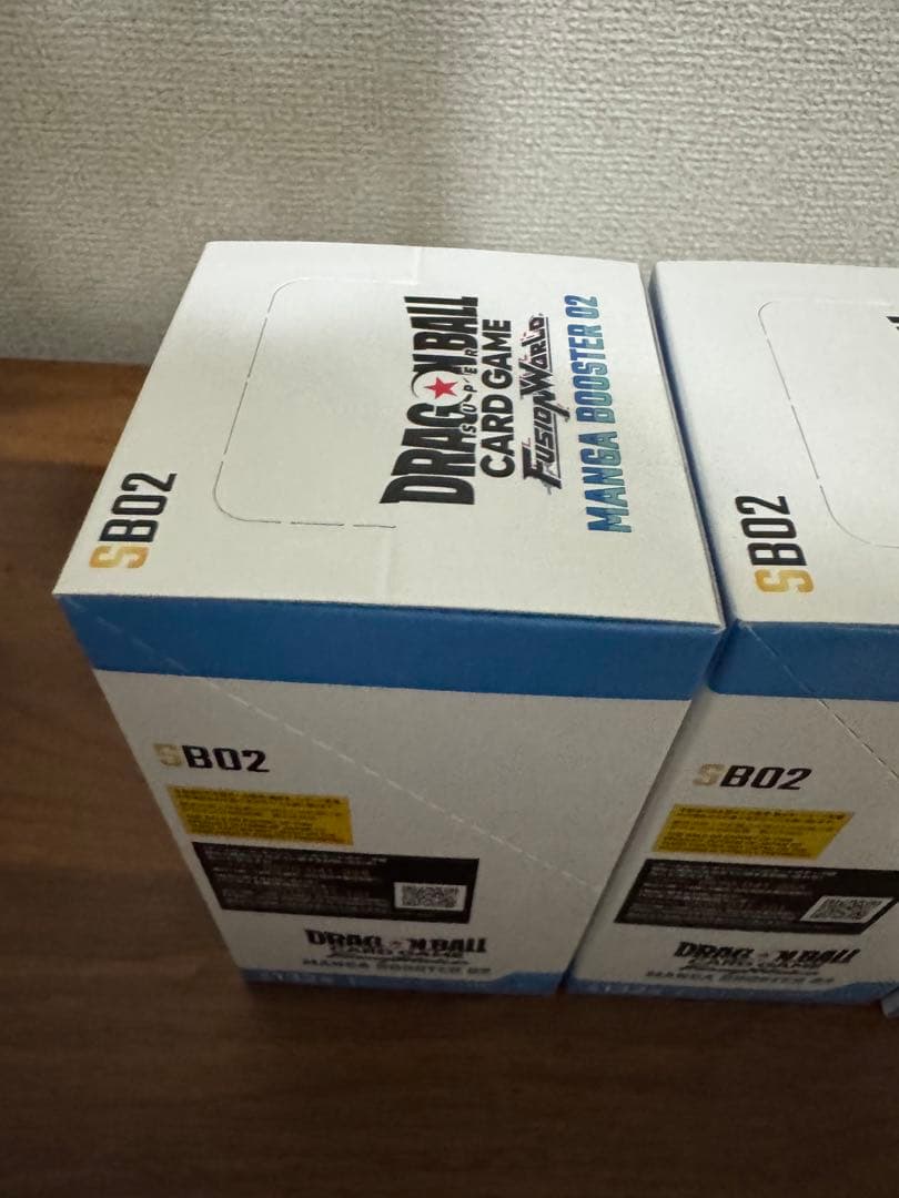 ドラゴンボール・フュージョンワールド MANGA BOOSTER02！×4BOX