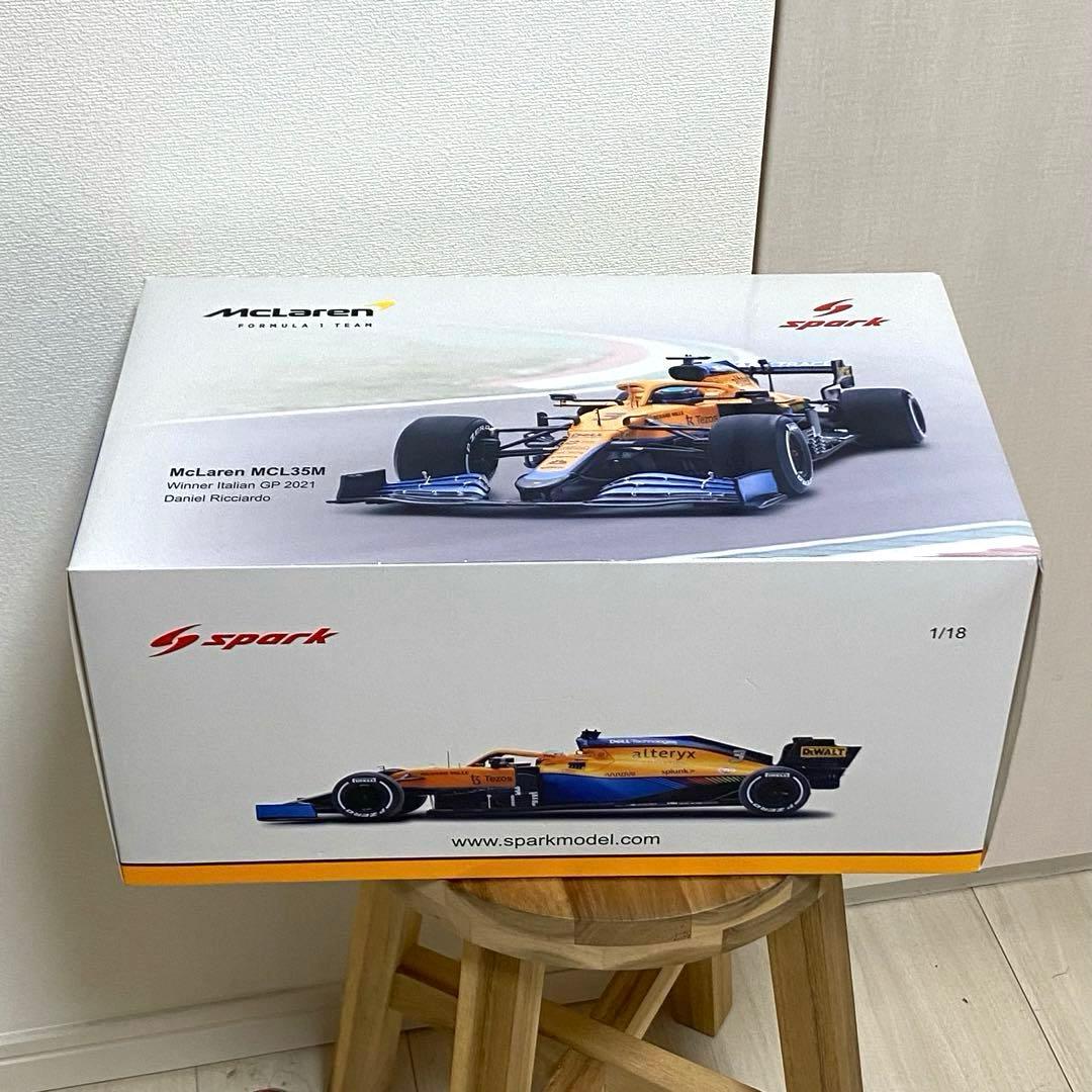 スパーク 1/18 マクラーレン MCL35M 2021 ダニエル リカルド