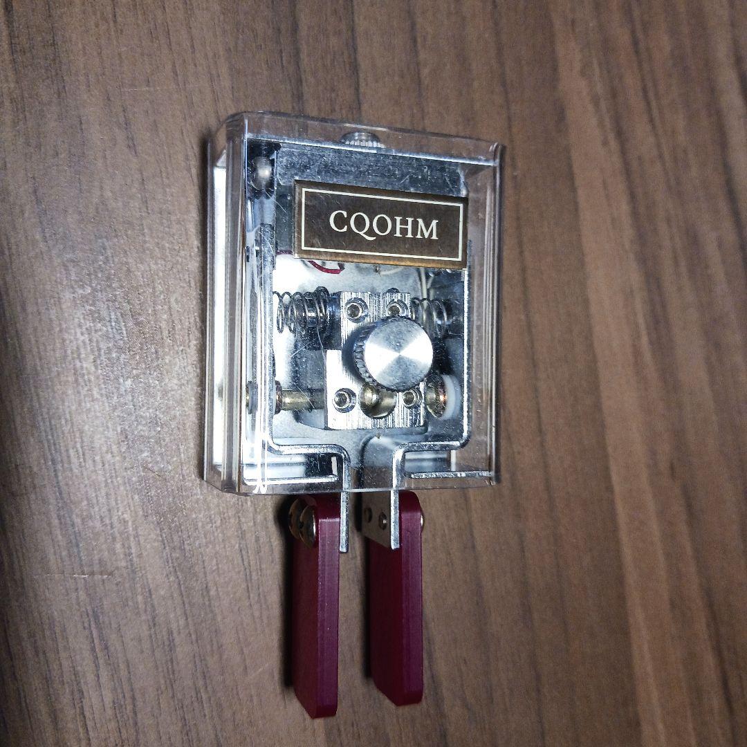 CQOHM アマチュア無線用CW新型パドル　　CW-MIN