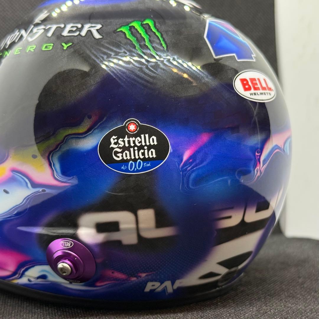 1/2ヘルメット マクラーレンF1 L.ノリス 2024年 シンガポールGP優勝