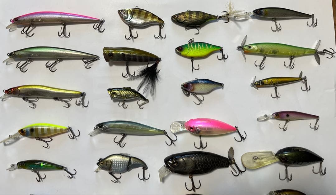 早い者勝ちです！バス釣り引退セット　ハードルアーセット