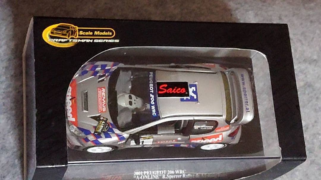 Saico 2002 PEUGEOT 206 WRC ミニカー