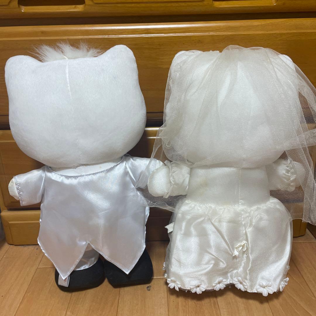 激レア！キティ＆ダニエル ブライダルぬいぐるみ
