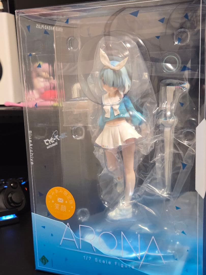 フィギュア アロナ あみあみ限定版 ブルーアーカイブ 1/7