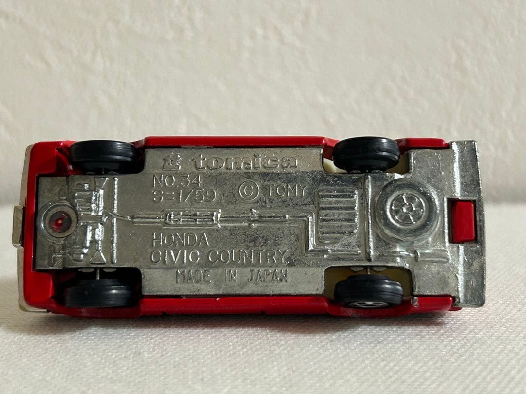 トミカ 黒箱 34 スーパーギフト 単品 ホンダシビックカントリー 本体のみ