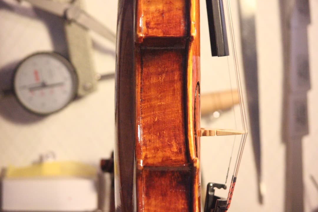 【12/30更新.製作楽器①】バイオリン(ガダニーニモデル) 4/4 2025