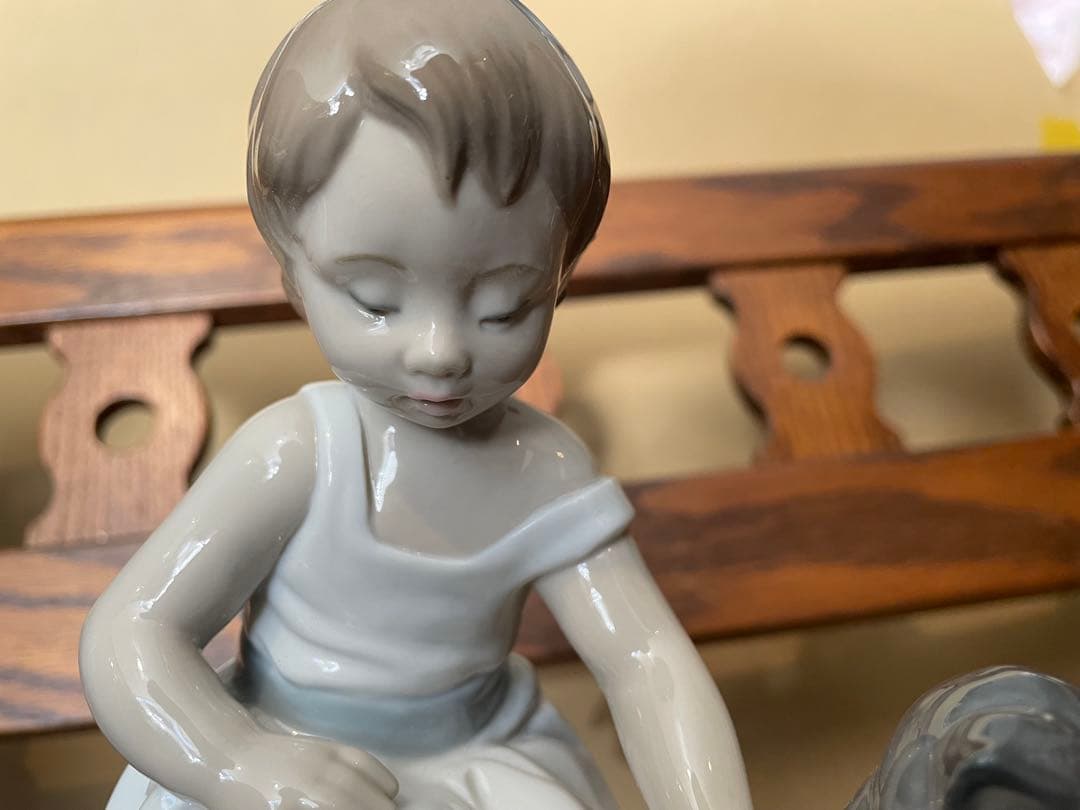 【美品】リヤドロ LLADRO 召しあがれ【8498】