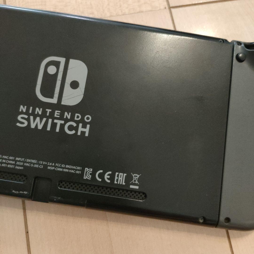 任天堂スイッチ　Switch　グレー　本体　コントローラー