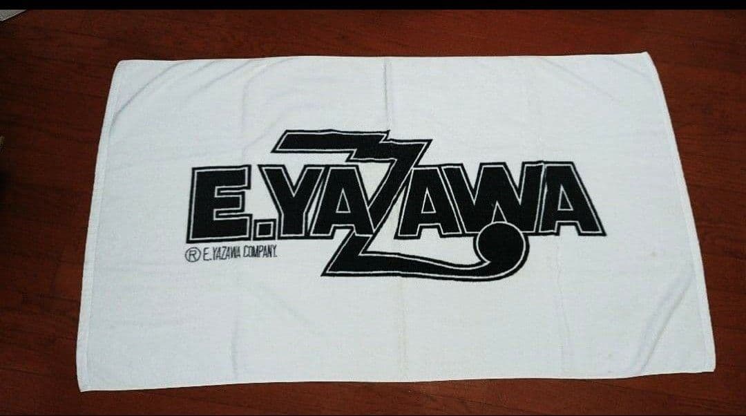 矢沢永吉 カンパニータオル 白 黒 ロゴ 初代物 後楽園スタジアム物 SBT