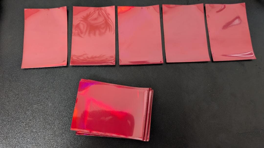 遊戯王 GX オシリスレッド 初期 スリーブ プロテクター 48枚