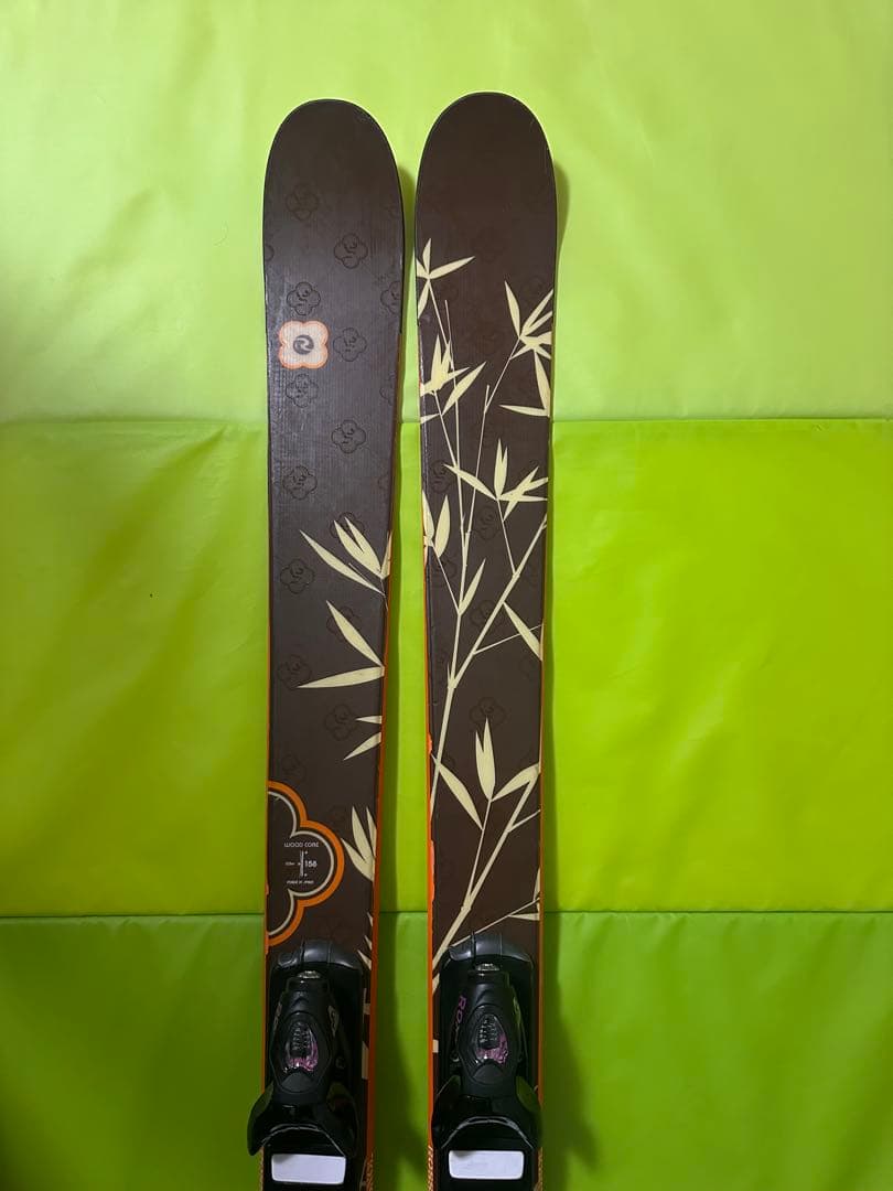 ロシニョール　scratch 竹模様　ROXY フリーライド　ツインチップ