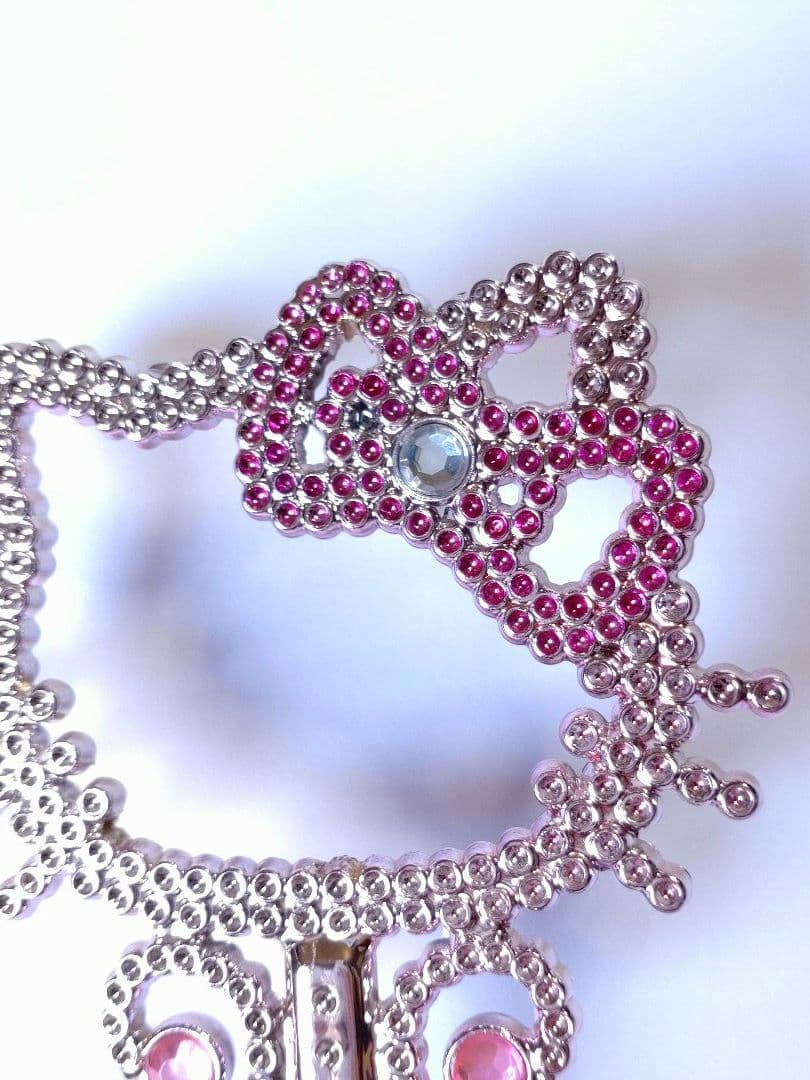 ハローキティ 杖 ステッキ キラキラ ラインストーン ピンク 平成レトロ