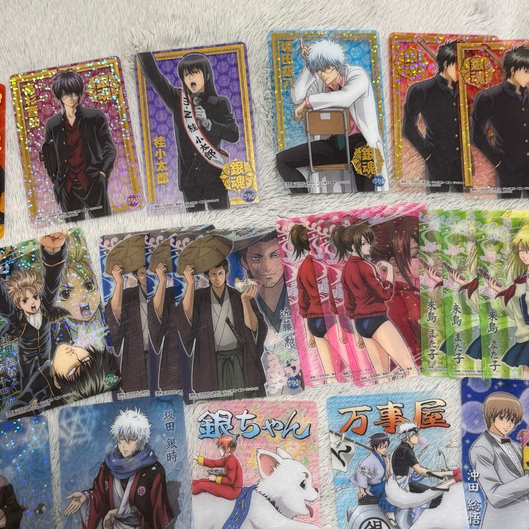 銀魂 クリアコレクション トレーディングカード カードダス約170枚セット