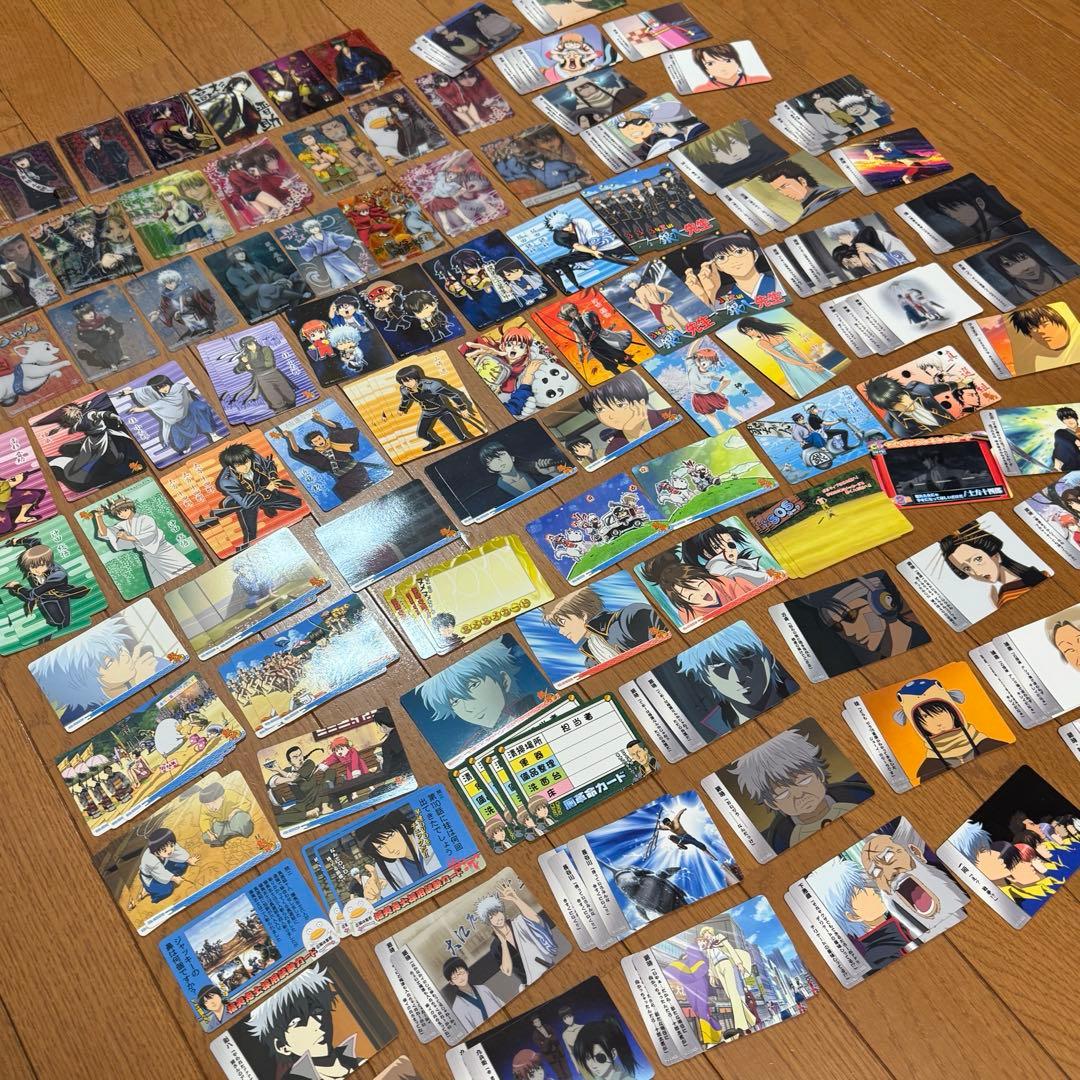 銀魂 クリアコレクション トレーディングカード カードダス約170枚セット