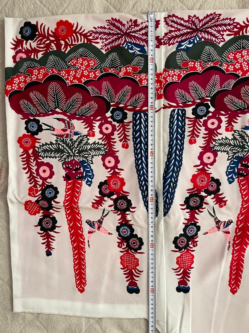 琉球舞踊　衣装　紅型　打掛　沖縄