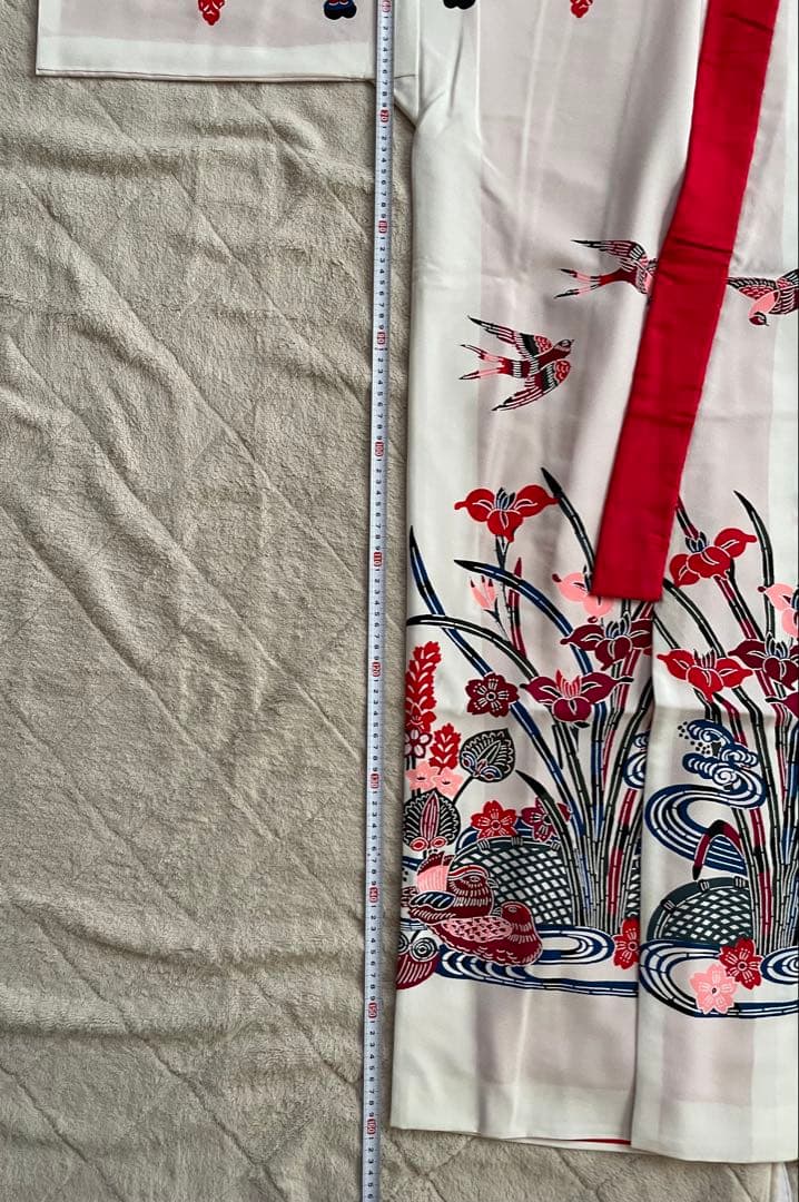 琉球舞踊　衣装　紅型　打掛　沖縄