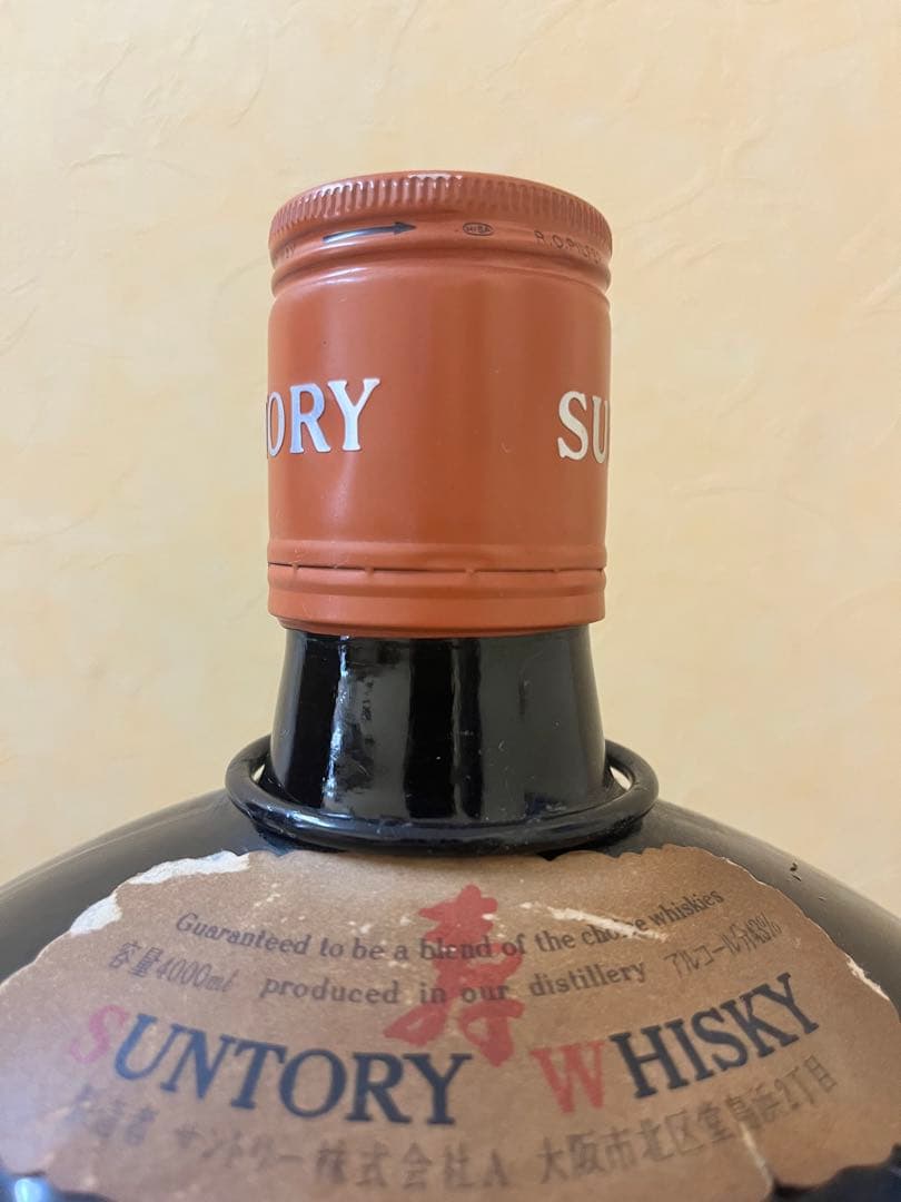 OLD WHISKY 4000ml サントリー ウイスキー ヴィンテージ4L