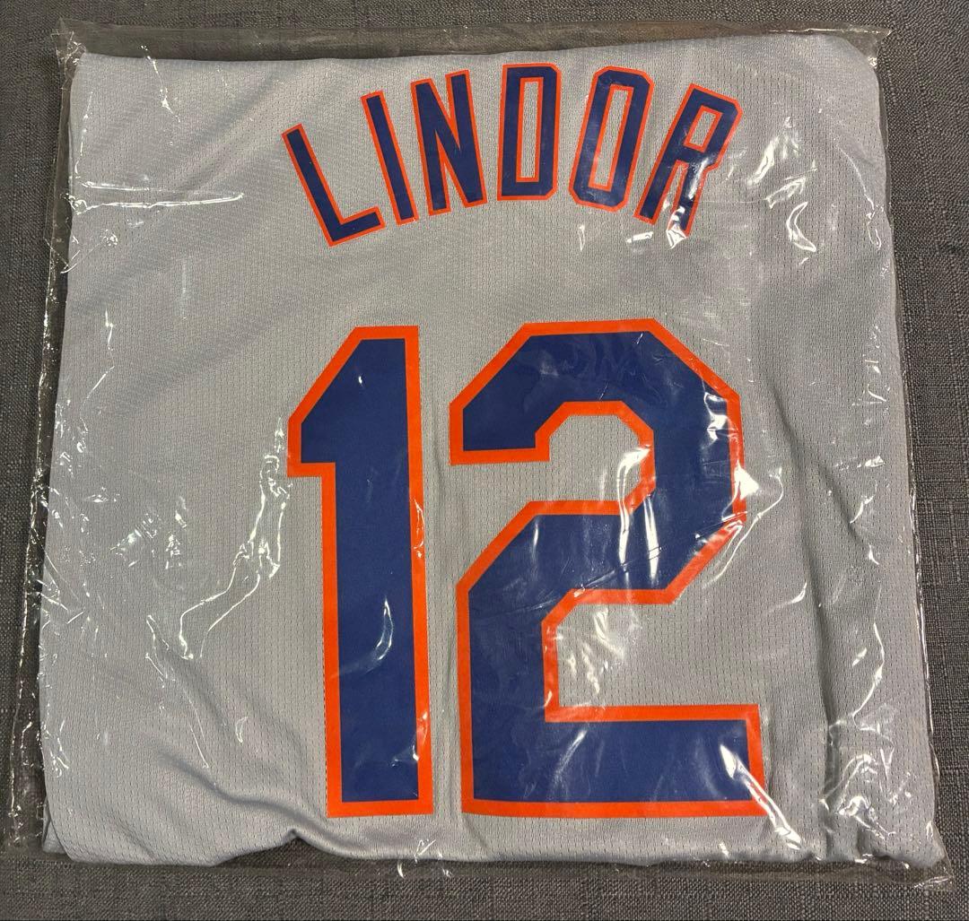 METS Lindor ユニフォーム L ニューヨークメッツ　リンドーア　MLB