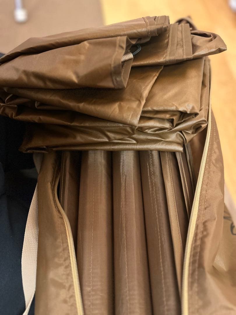 『け』《クリーニング済み》 カマボコテント3M＋カママットMセット