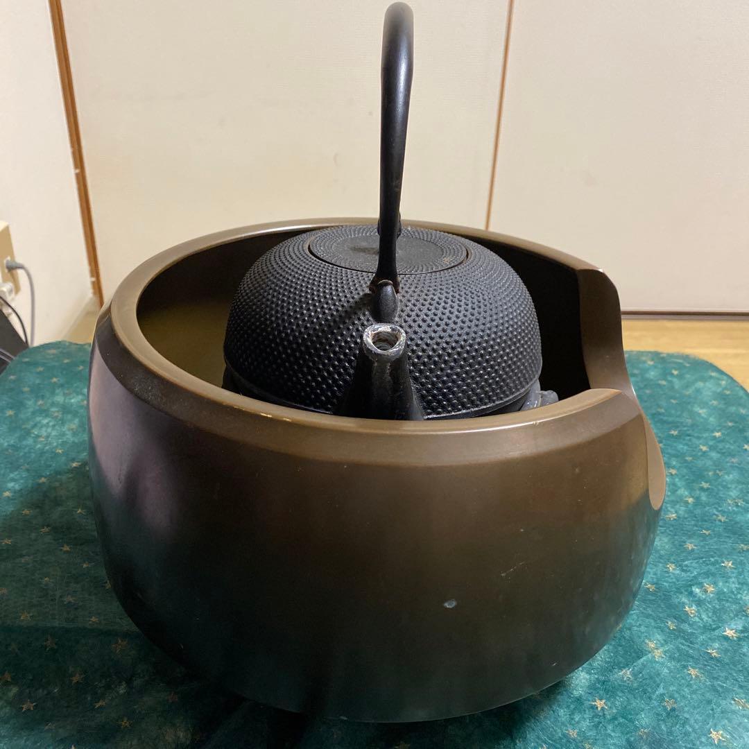 銅火鉢＆五徳＆鉄瓶