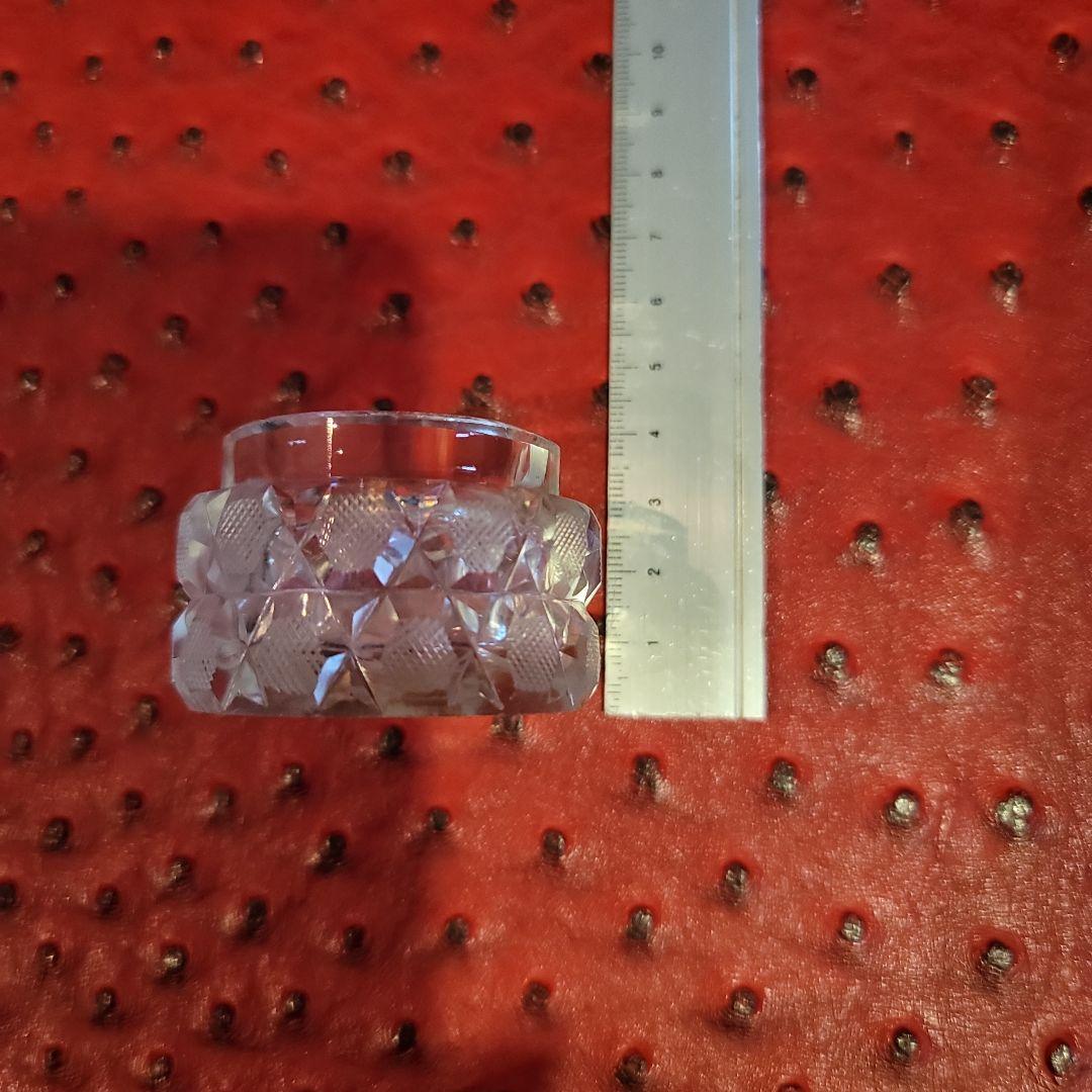 ヴィクトリア朝時代 切子ガラスのピルケース