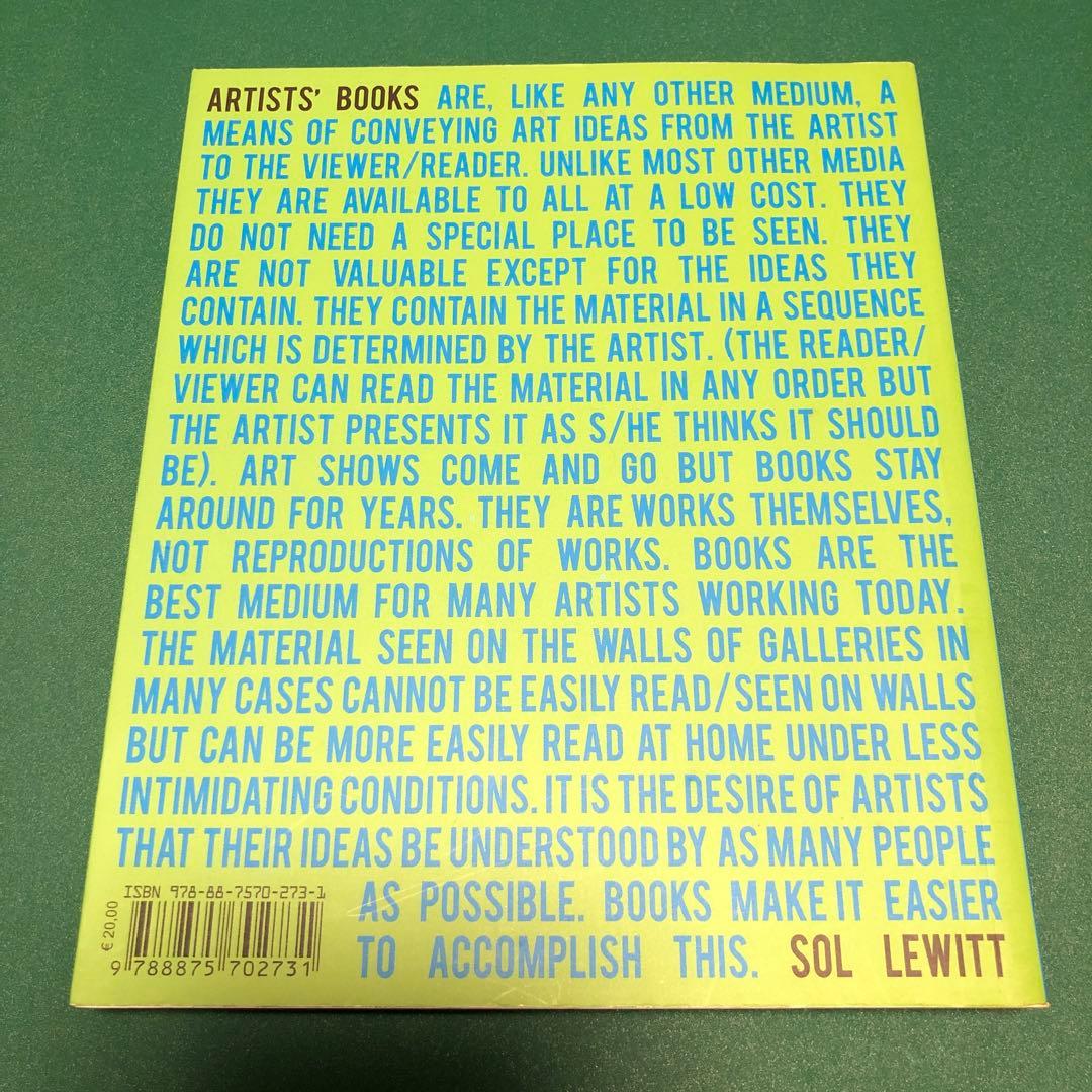 アート・デザイン・音楽 SOL LEWITT ARTIST'S BOOKS