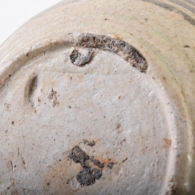 タイ古陶磁　スンコロク　宋胡録　合子　蓋物　時代箱付　V　R8164