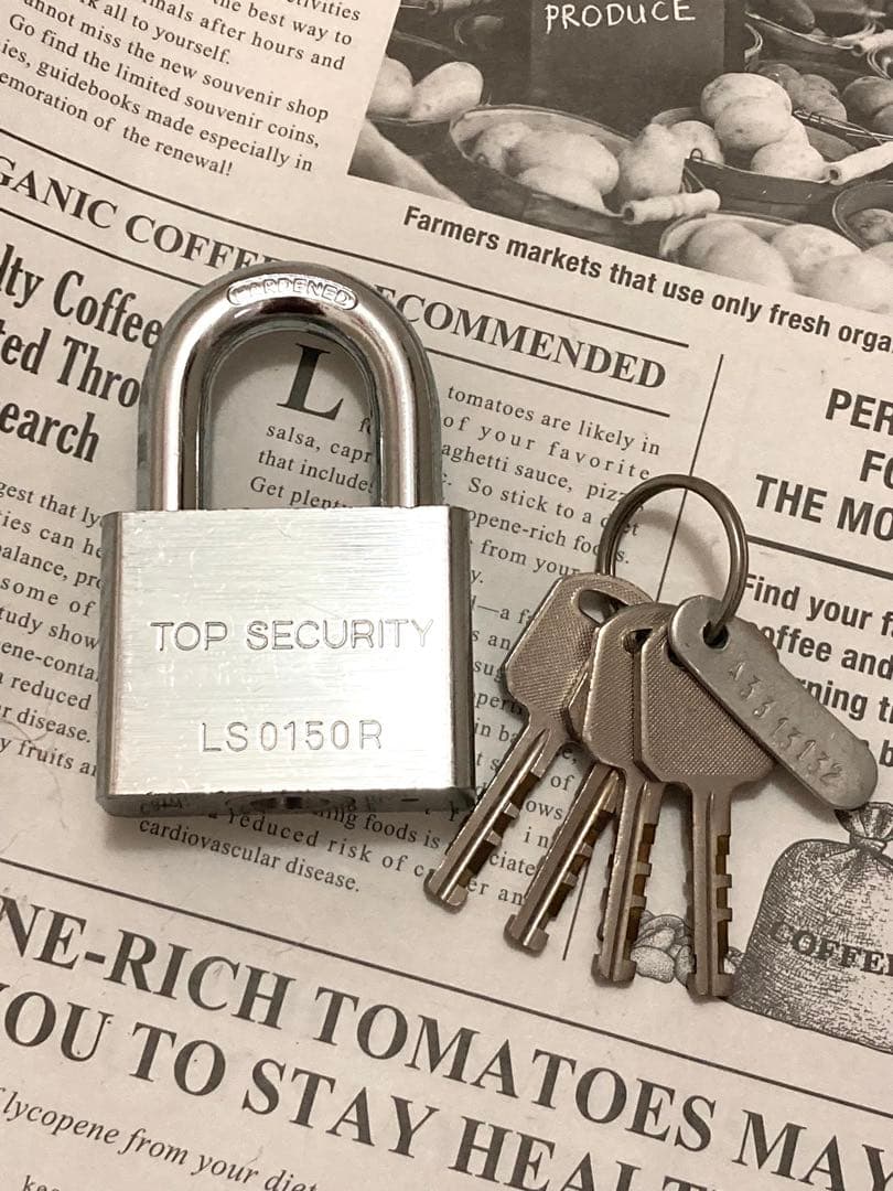 ビンテージ南京錠3点セット