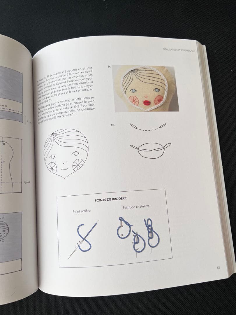 POUPÉE À COUDRE - ドールスタイリング本