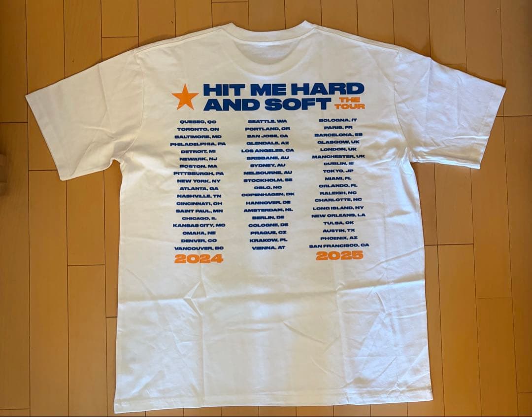【新品】ビリーアイリッシュHIT ME HARD AND SOFT Tシャツ