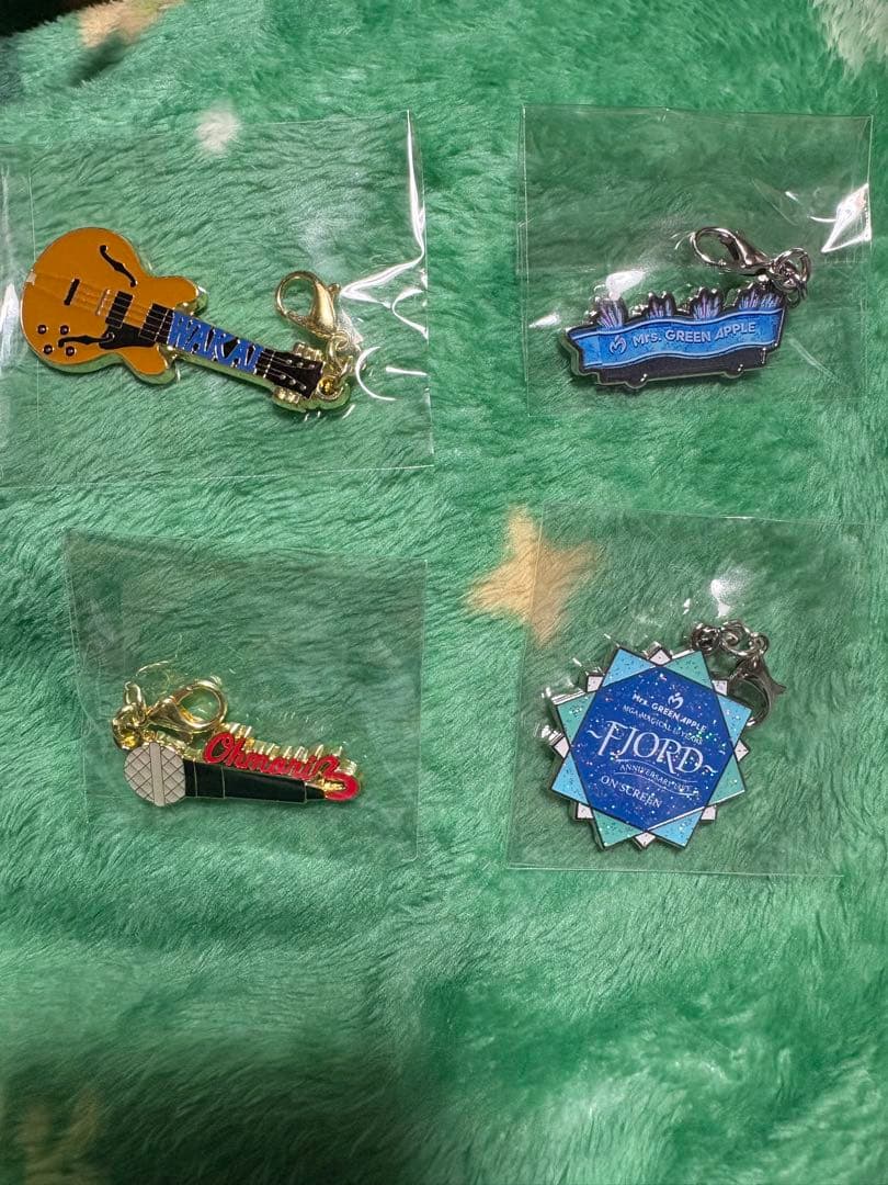 Mrs. GREEN APPLE メタルチャームコレクションセット売り