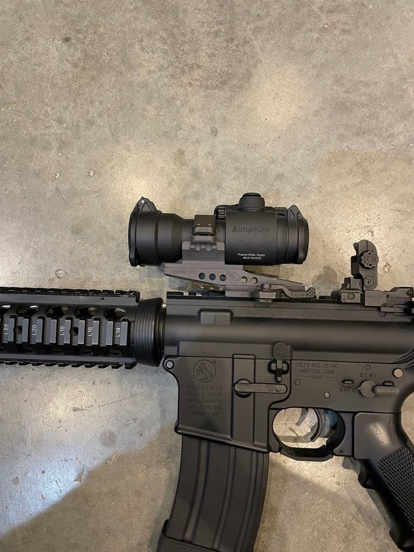 実物A.R.M.S. TRIJICON aimpoint マウント