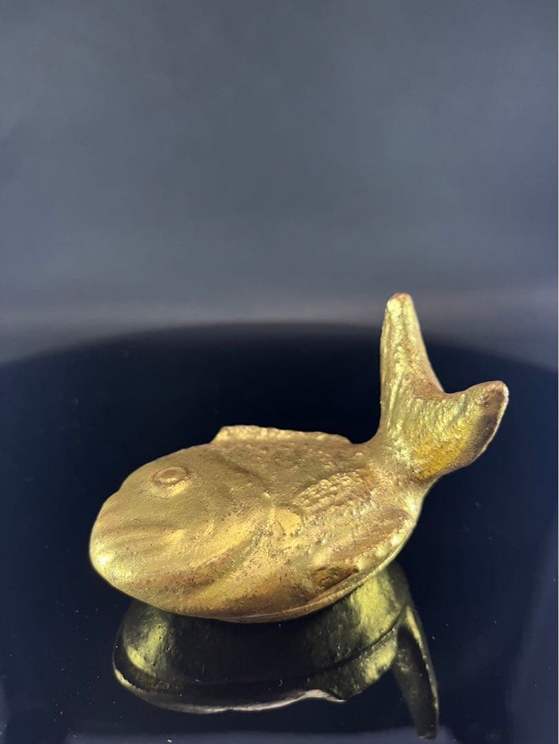 九代大樋長左衛門　鯛　香合