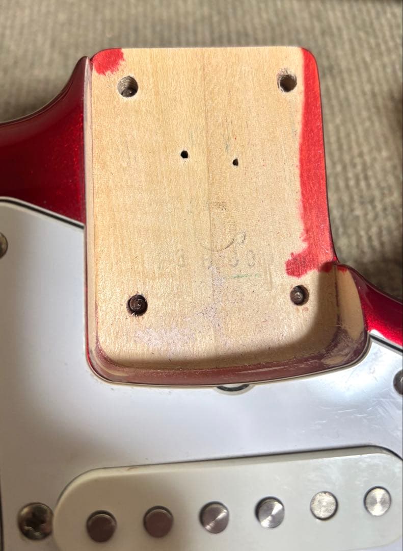 【新品弦張替済】Fender Japan ストラト キャディーアップルレッド