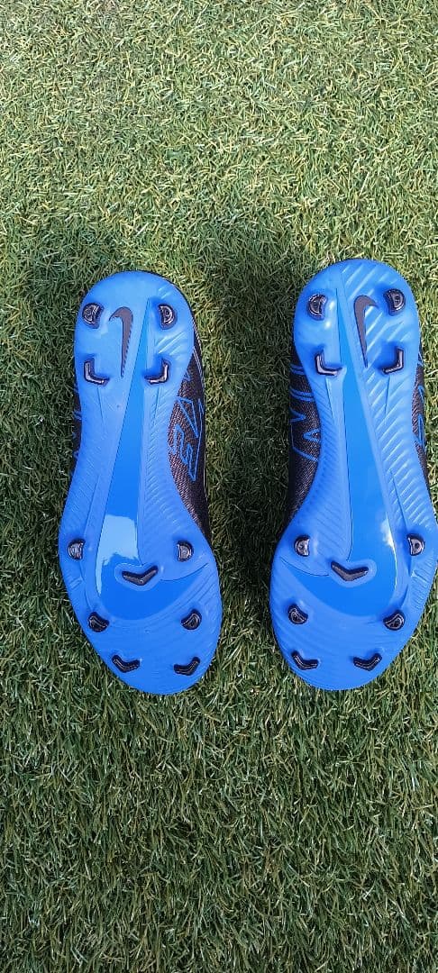 Nike Mercurial ブラック/ブルー サッカーシューズ