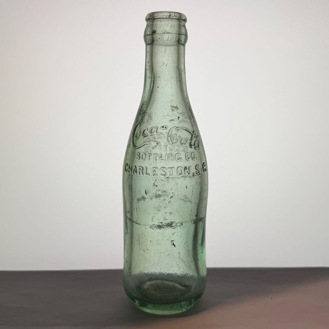 D1 レア 1904-5年製 コカコーラ ボトル Charlston,S.C 瓶