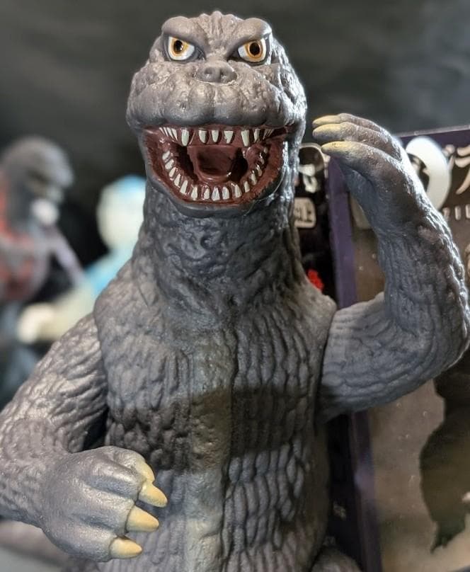 ゴジラ初代・逆襲白・シン・シェー（バンダイ）ムービーモンスターシリーズ４体セット