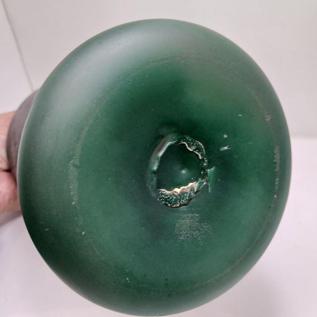 V225 1900年初期 J.B LEVEILLE作 湖水風景文花瓶 カメオ彫