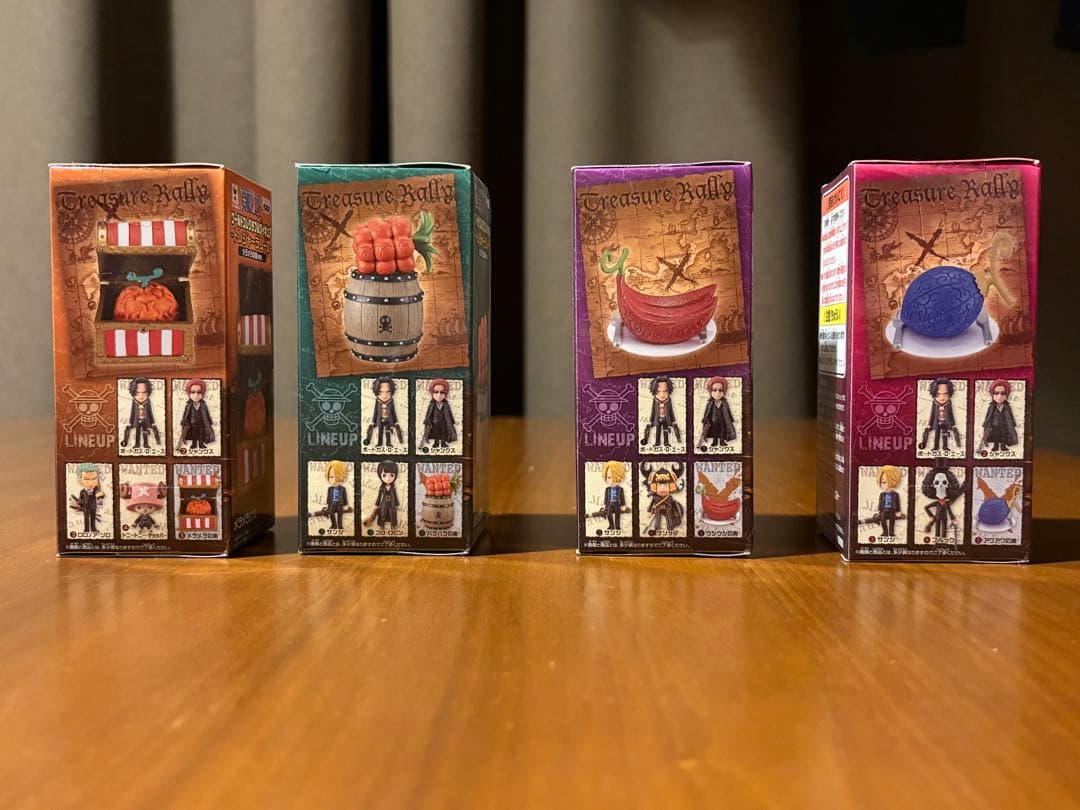 【最終価格】フルセット 悪魔の実 トレジャーラリーコレクタブル フィギュア