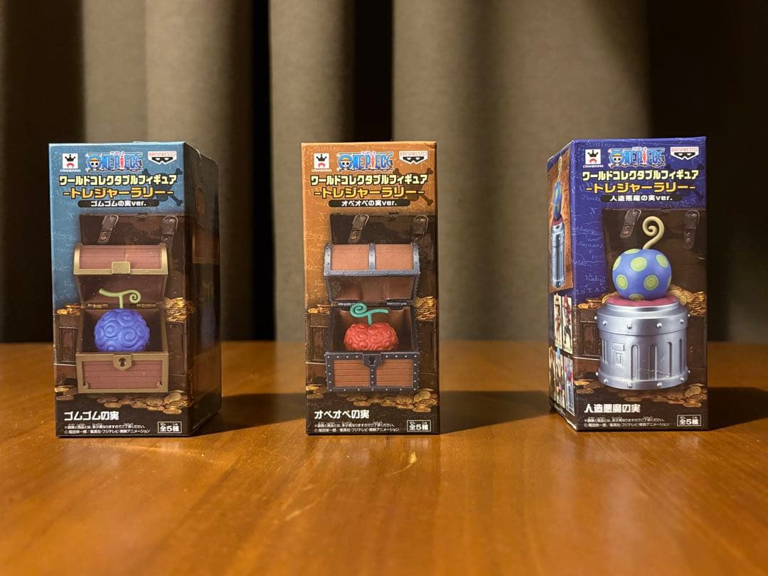 【最終価格】フルセット 悪魔の実 トレジャーラリーコレクタブル フィギュア