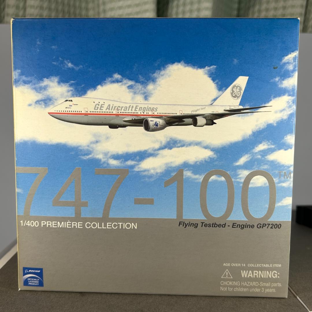 航空機・ヘリコプター 1/400 GE Aircraft Engines B747-100
