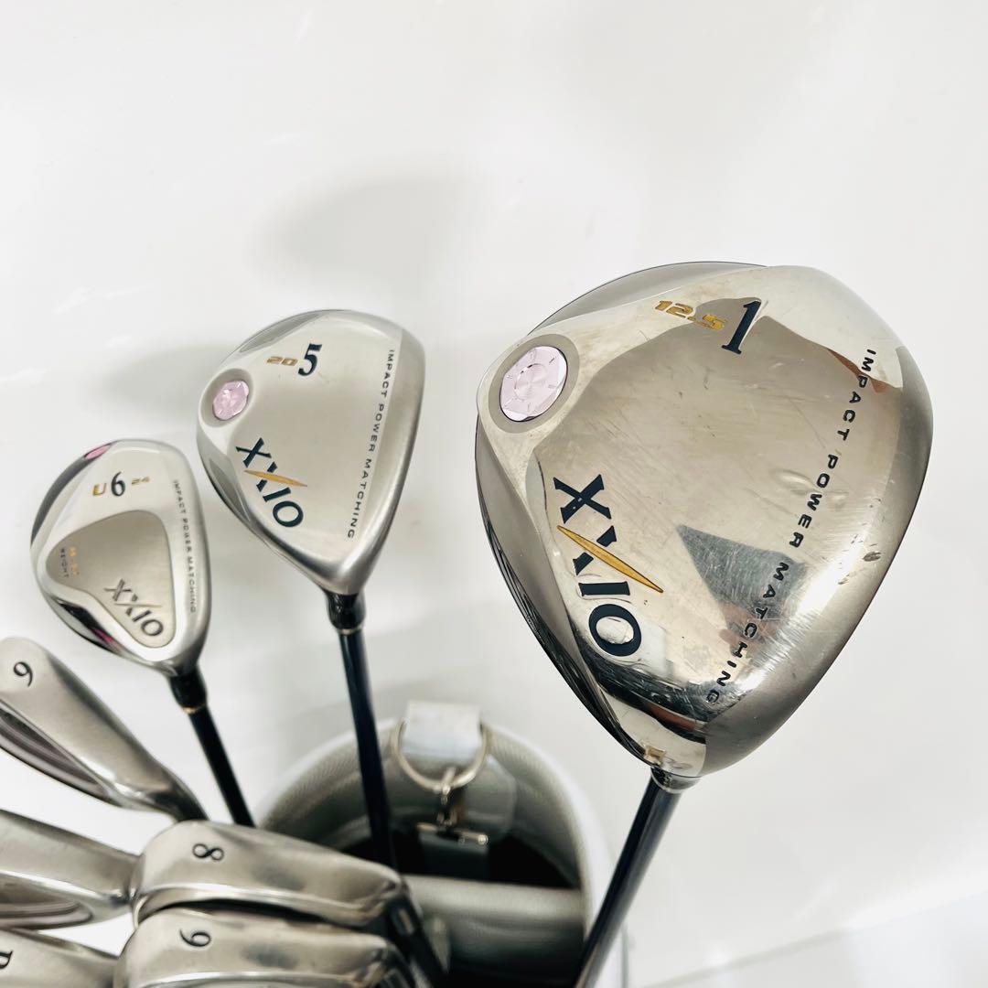 女性用　XXIO ゼクシオ　レディース　フルセット　ゴルフセット　ゴルフ一式 L